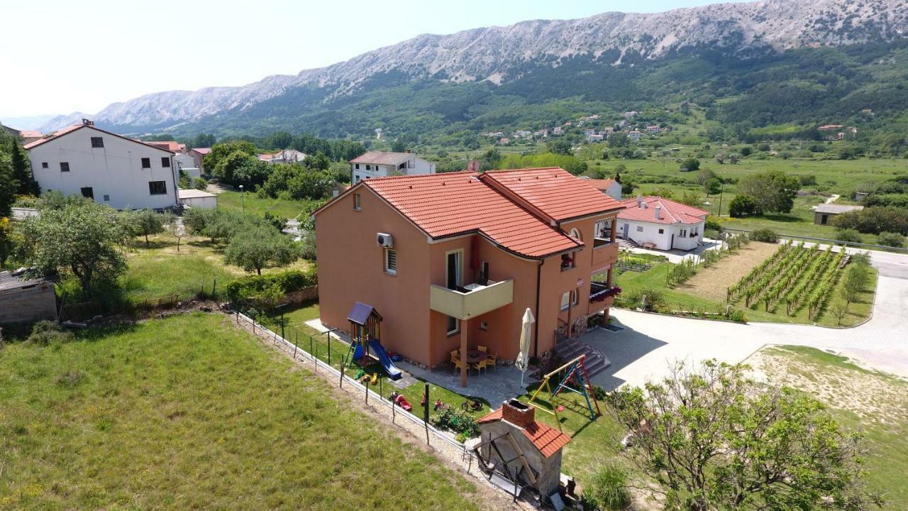 Apartment Medved Baška Exterior foto